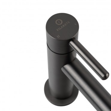 Cмеситель для раковины FILARETE Roun FL5020 Оружейная сталь