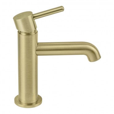 Cмеситель для раковины FILARETE Roun FL5020 Матовое золото