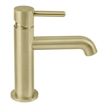 Cмеситель для раковины FILARETE Roun FL5020 Матовое золото