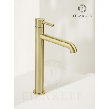 Cмеситель для раковины FILARETE Roun FL6020 Матовое золото