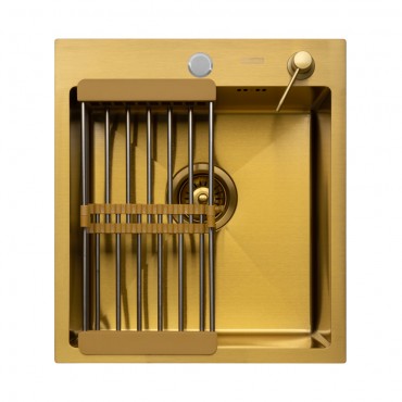 Кухонная мойка ARFEKA ECO AR 450*500 Gold