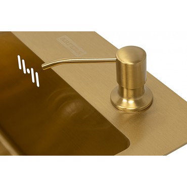 Кухонная мойка ARFEKA ECO AR 450*500 Gold