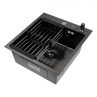 Кухонная мойка ARFEKA ECO AR 450*500 BLACK DECOR