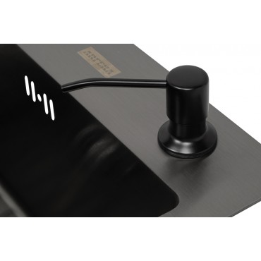 Кухонная мойка ARFEKA ECO AR 450*500 BLACK DECOR