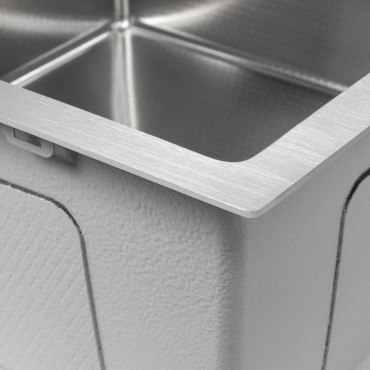 Кухонная Мойка ARFEKA ECO AR 450*450 SATIN DECOR