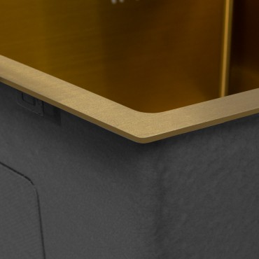 Кухонная Мойка ARFEKA ECO AR 600*500 GOLD PVD NANO