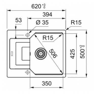 Кухонная мойка Franke UBG 611-62