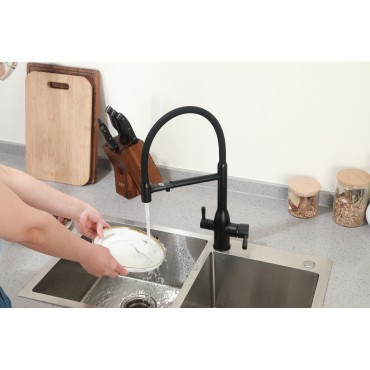 Смеситель для кухонной мойки Frap F4398-6 под фильтр 