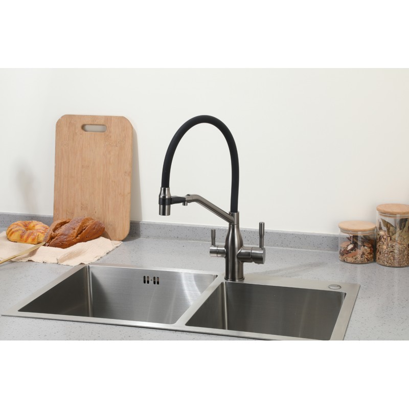 Смеситель для кухонной мойки Frap F4397-9 под фильтр