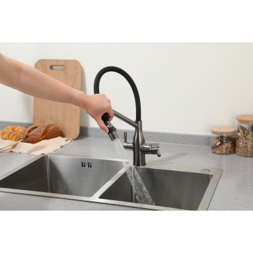 Смеситель для кухонной мойки Frap F4397-9 под фильтр