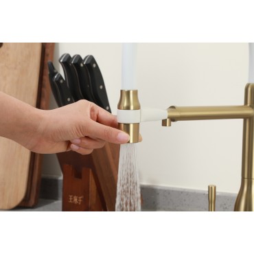 Смеситель для кухонной мойки Frap F4398-3 под фильтр