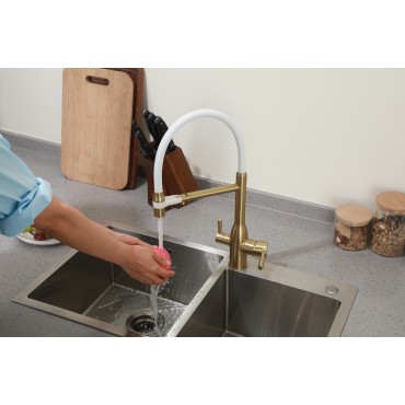 Смеситель для кухонной мойки Frap F4398-3 под фильтр