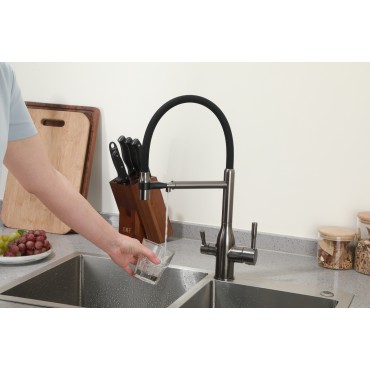 Смеситель для кухонной мойки Frap F4398-9 под фильтр