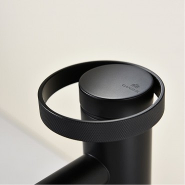 Смеситель для раковины GANZER 19112-C Чёрный