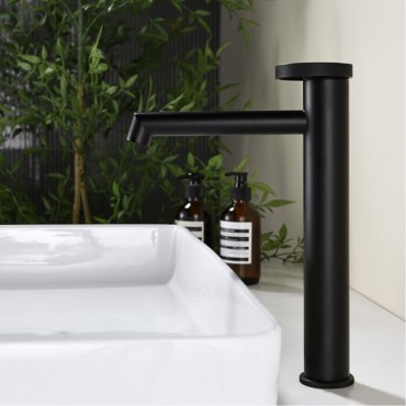 Смеситель для раковины GANZER 19112-C Чёрный