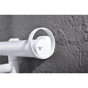 Смеситель для ванны Ganzer GZ19132-F белый матовый