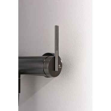 Смеситель для ванны GANZER 19132-Q Оружейная сталь