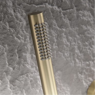 Смеситель для ванны GANZER 19132-S Матовое золото