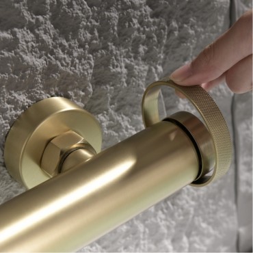 Смеситель для ванны GANZER 19132-S Матовое золото