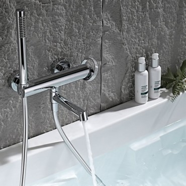 Смеситель для ванны GANZER 19132 Хром