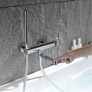 Смеситель для ванны GANZER 19132 Хром