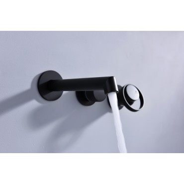 Встраиваемый смеситель для ванны Ganzer GZ19134-C Чёрный