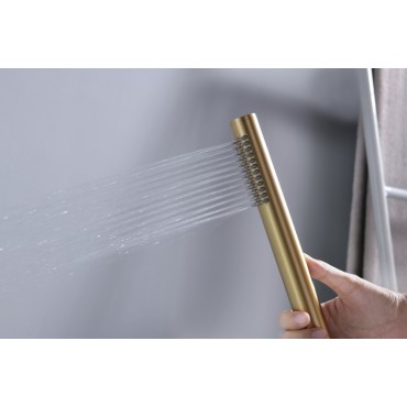 Встраиваемый смеситель для ванны Ganzer GZ19134-S Матовое золото