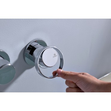 Встраиваемый смеситель для ванны Ganzer GZ19134 Хром