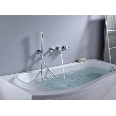 Встраиваемый смеситель для ванны Ganzer GZ19134 Хром