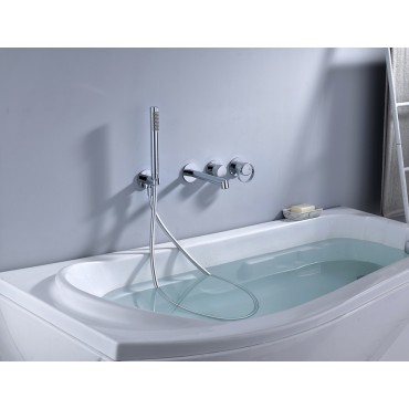 Встраиваемый смеситель для ванны Ganzer GZ19134 Хром