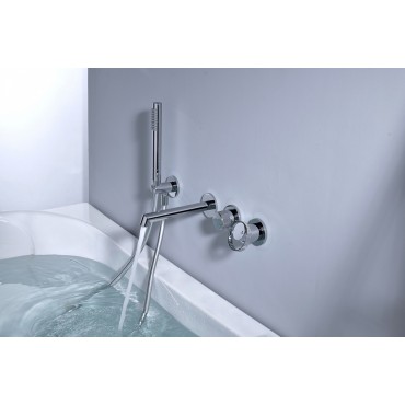 Встраиваемый смеситель для ванны Ganzer GZ19134 Хром