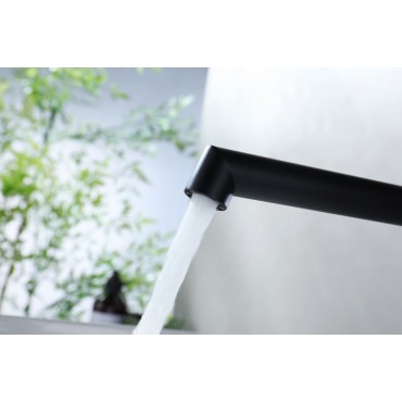 Смеситель встраиваемый раковины GANZER GZ19144-C Чёрный