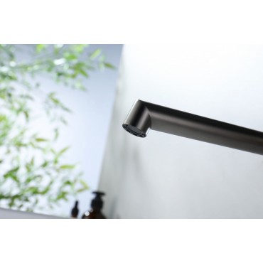 Смеситель встраиваемый раковины GANZER GZ19144-Q Оружейная сталь