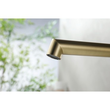 Смеситель встраиваемый раковины GANZER GZ19144-S Матовое золото