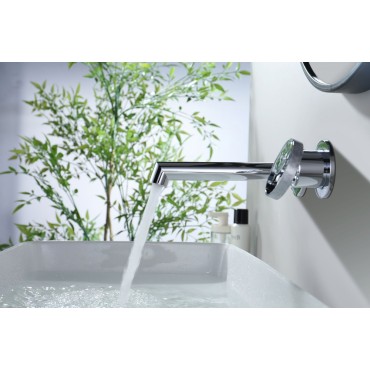 Смеситель встраиваемый раковины GANZER GZ19144-Хром