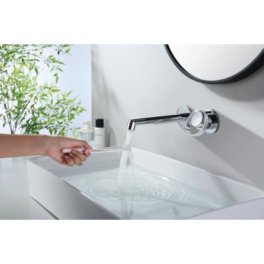 Смеситель встраиваемый раковины GANZER GZ19144-Хром