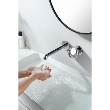 Смеситель встраиваемый раковины GANZER GZ19144-Хром