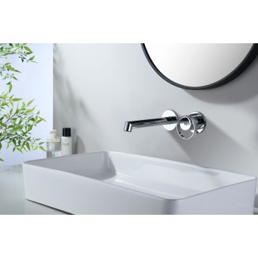 Смеситель встраиваемый раковины GANZER GZ19144-Хром