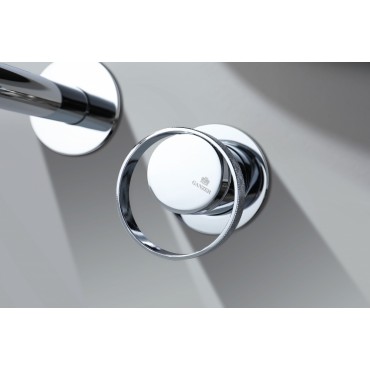 Смеситель встраиваемый раковины GANZER GZ19144-Хром