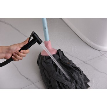 Смеситель встраиваемый с гигиеническим душем GANZER GZ19157-С Чёрный