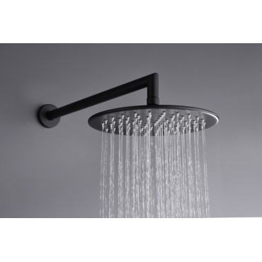 Встраиваемая душевая система GANZER 19165 Чёрная