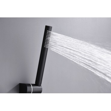 Встраиваемая душевая система GANZER 19165 Чёрная