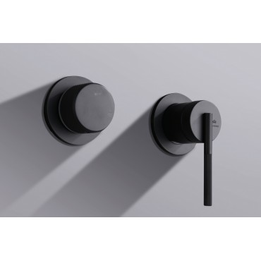 Встраиваемая душевая система GANZER 19165 Чёрная