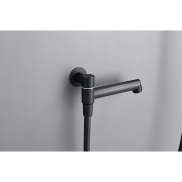 Встраиваемая душевая система GANZER 19165 Чёрная