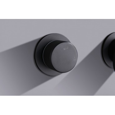 Встраиваемая душевая система GANZER 19165 Чёрная