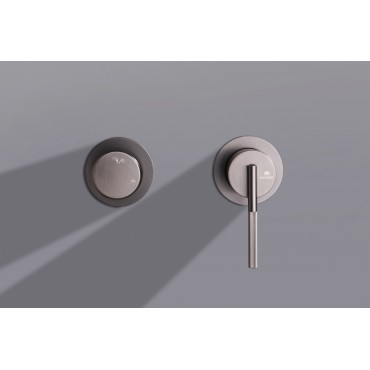 Встраиваемая душевая система GANZER 19165-Q Оружейная сталь