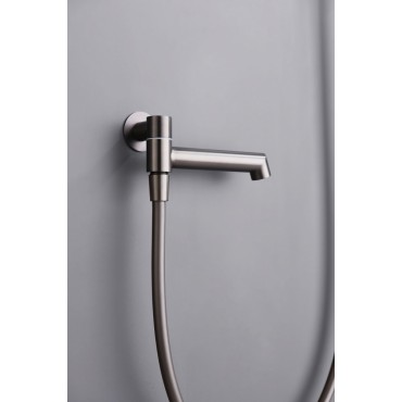 Встраиваемая душевая система GANZER 19165-Q Оружейная сталь