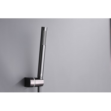 Встраиваемая душевая система GANZER 19165-Q Оружейная сталь