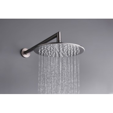 Встраиваемая душевая система GANZER 19165-Q Оружейная сталь