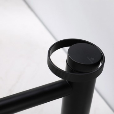 Смеситель для раковины GANZER 19111-C Чёрный